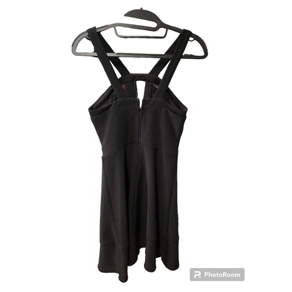 Emerald Sundae Juniors' Bodycon Dress Black Mesh-Inset Small - Picture 3 of 4